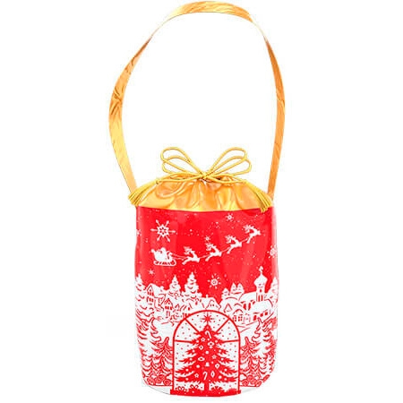 Новогодний подарок Мешок Пейзаж