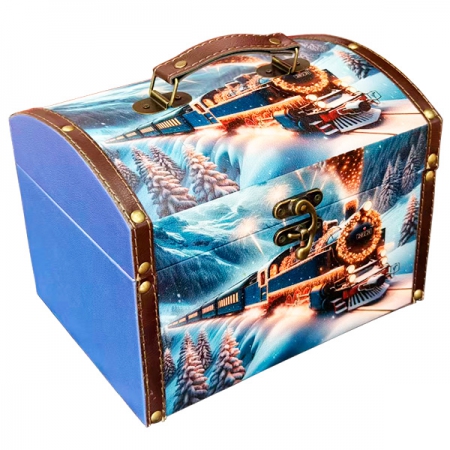 Новогодний подарок Сундук Новогодний Экспресс Большой